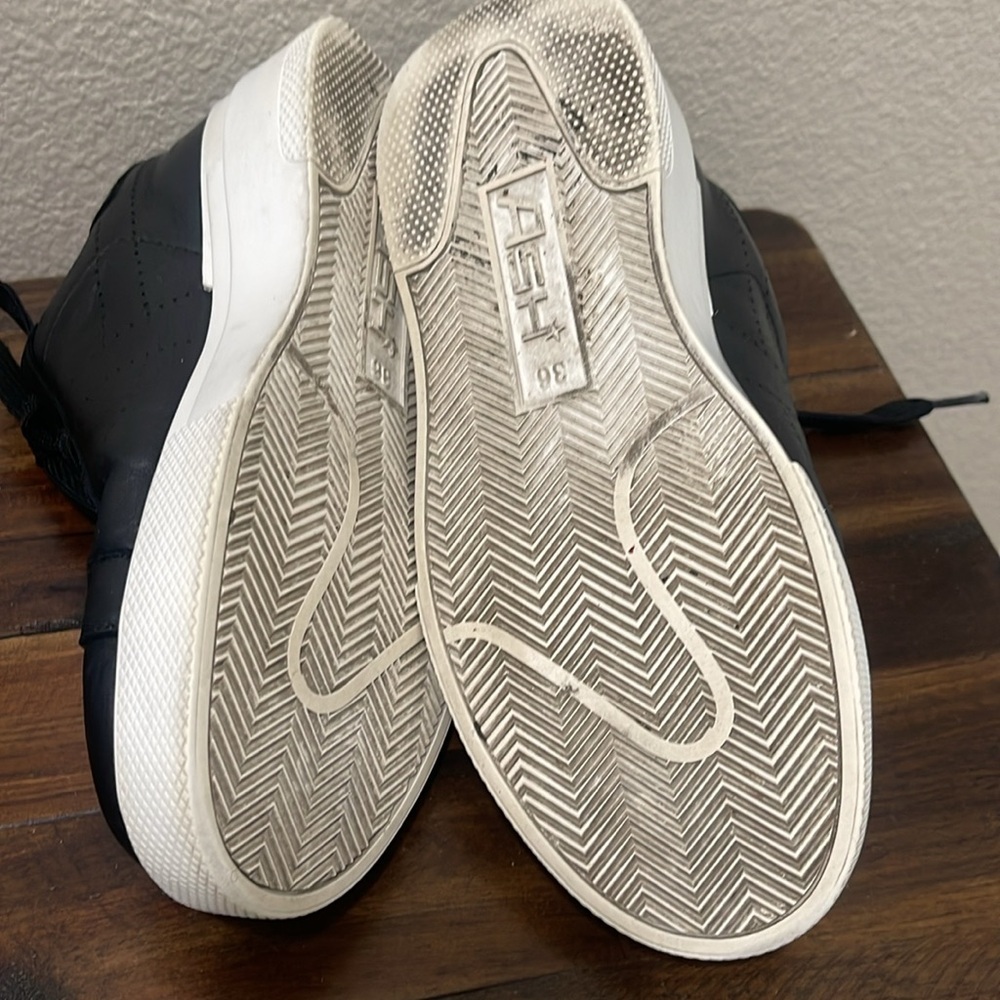Ash Fury Bis black casual fashion sneakers  size 36 size  6 - Picture 8 of 16